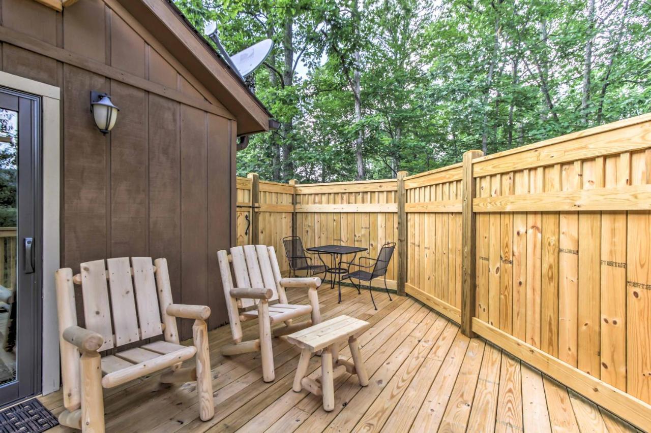 Private Sevierville Cabin With Mountain Views And Loft Bagian luar foto