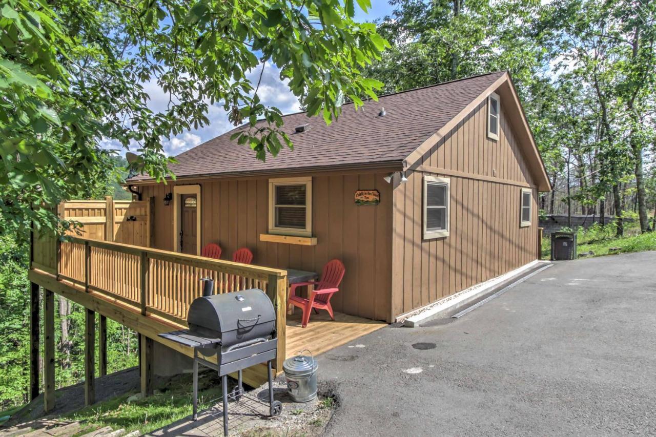 Private Sevierville Cabin With Mountain Views And Loft Bagian luar foto